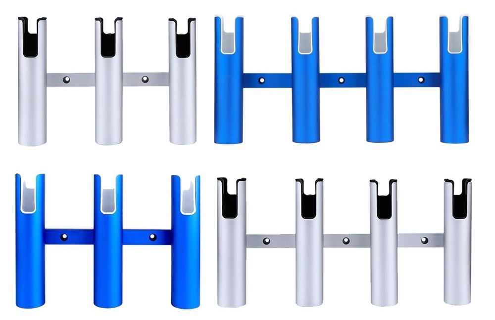 Превосходный держатель стержня Marine на 4 трубки из алюминиевого сплава