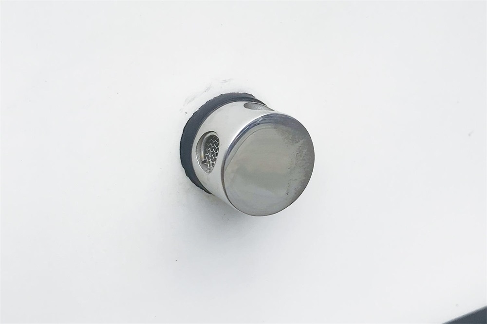 Нержавеющая сталь 316, вентиляционное отверстие бака под углом 90 градусов