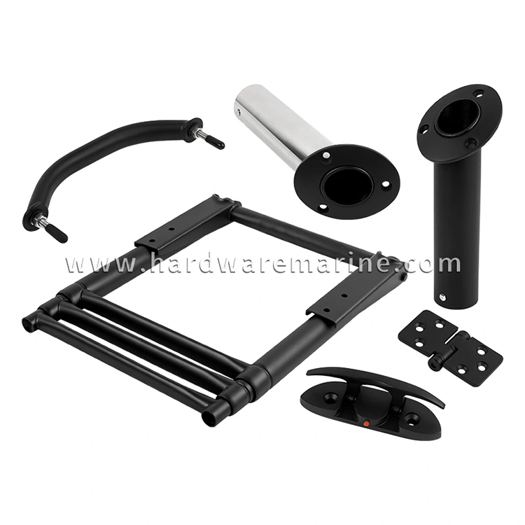 Нержавеющая сталь 316, износостойкие, устойчивые к выцветанию матовые черные детали морского оборудования